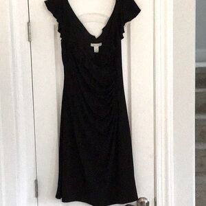 Black cocktail dress